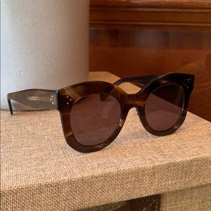 Authentic Celine Tortoise Sunglasses